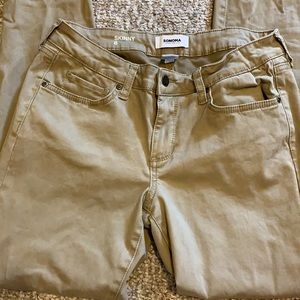 Skinny khakis